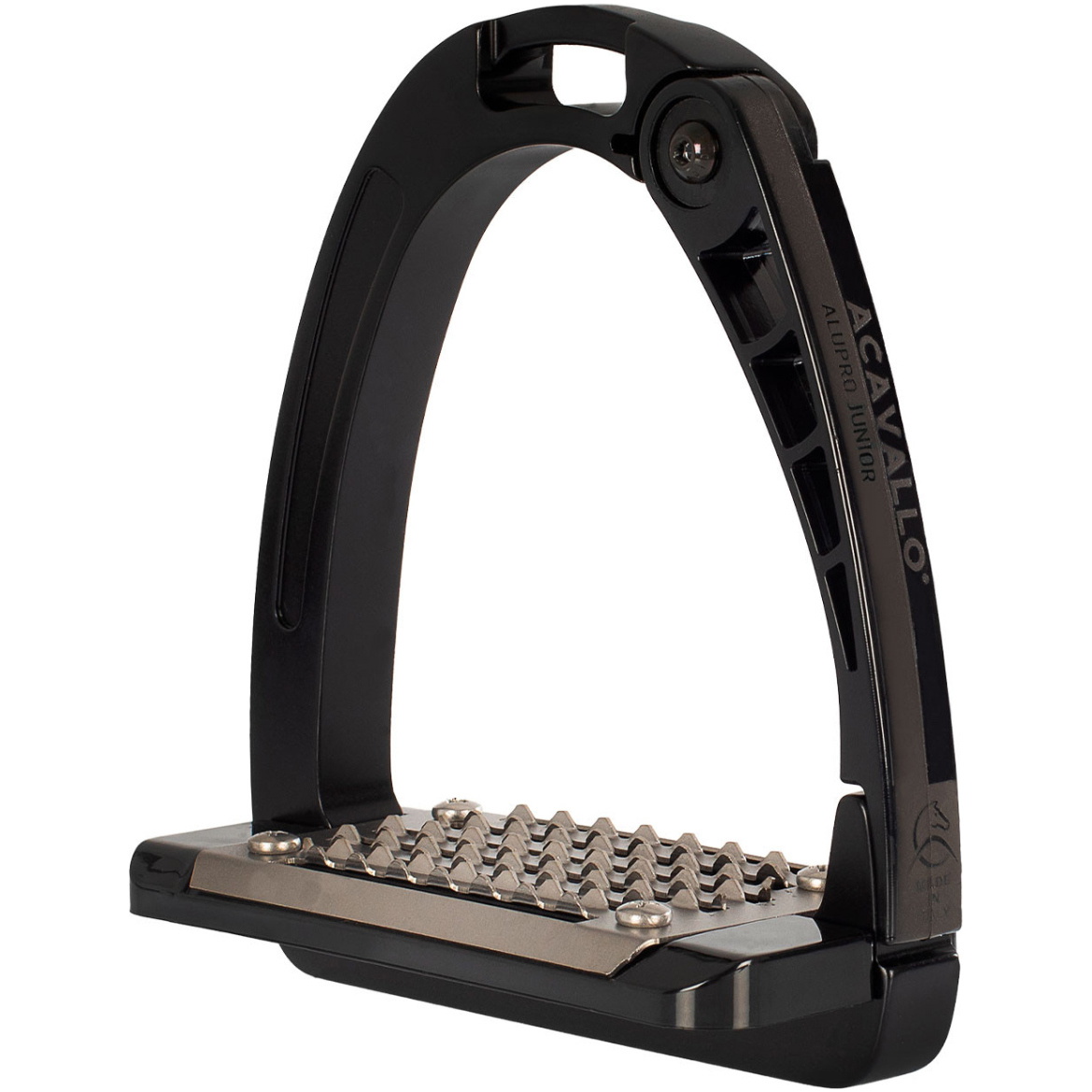 2026 Acavallo Arena Alupro Junior Stirrups AC617 - Black